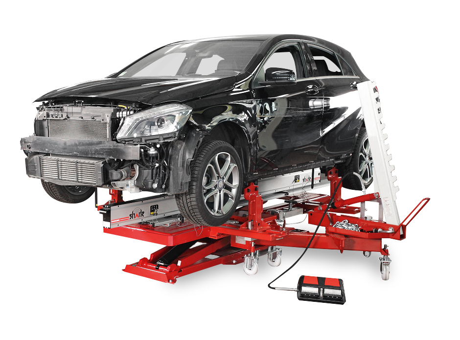 MultiLift Frame Straightening Racks Kansas Jack Automotive Collision