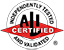 ALI/ETL Certified ALI/ETL Certified
