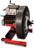 John Bean Portable Heavy-Duty Hand-Spin Wheel Balancer